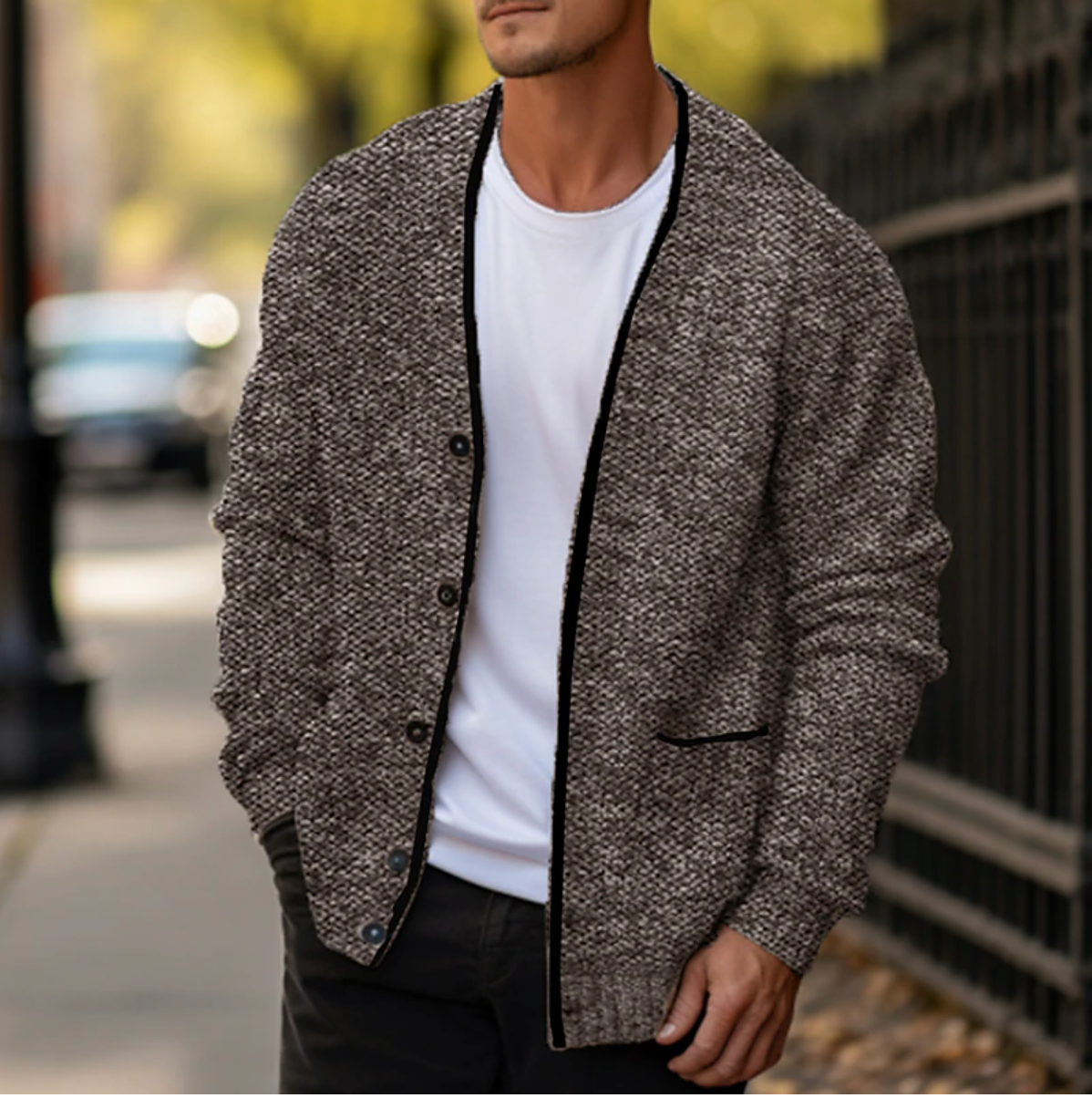 Herfst/Winter Cardigan Sweater | Cozy Knit Design for Cooler Seasons