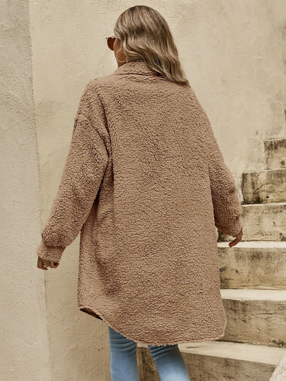 Lila Button Down Long Cardigan - Soft Knit, Lightweight Layer, All-Season Style
